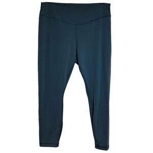 lululemon Wunder Under SmoothCover High-Rise Tight Storm Teal Size 14